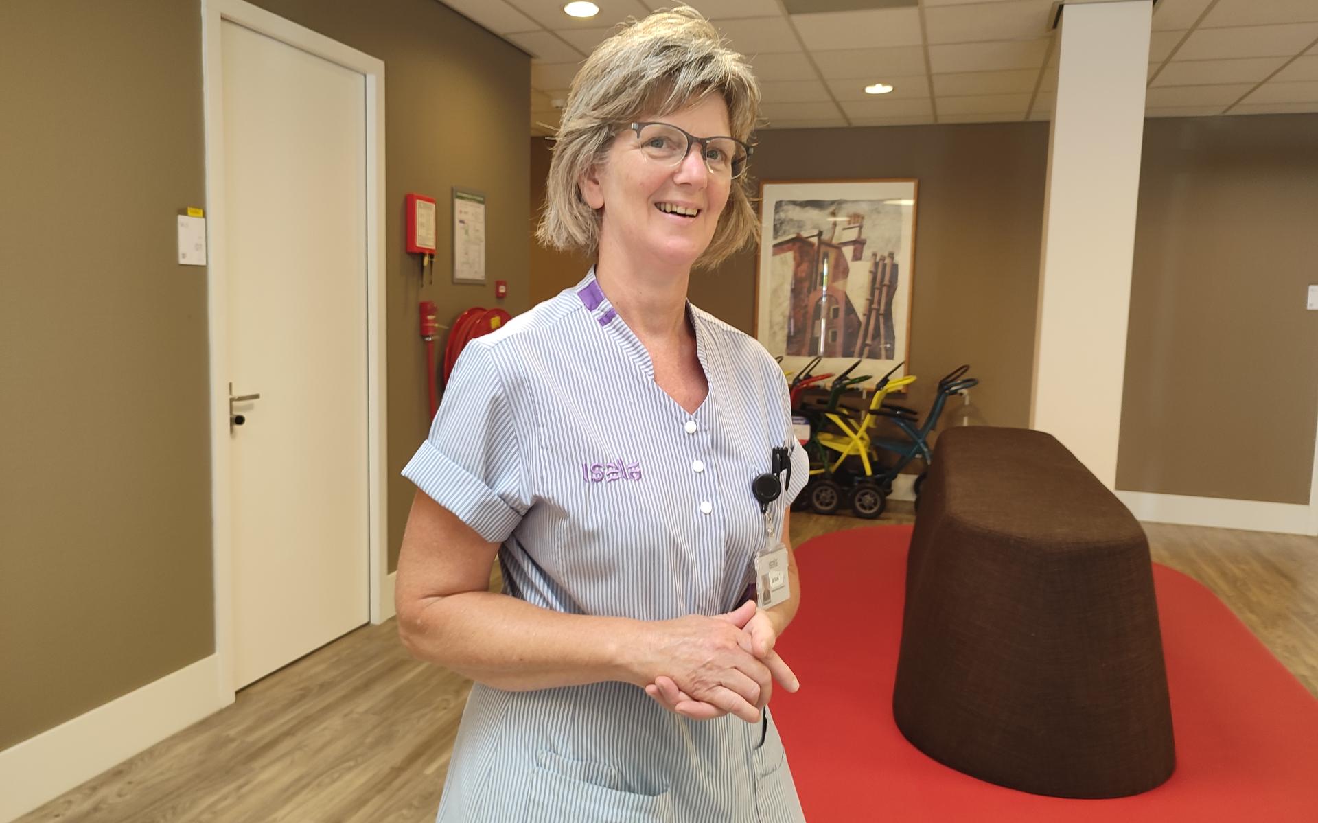 Service assistent Jannie Lugtenberg