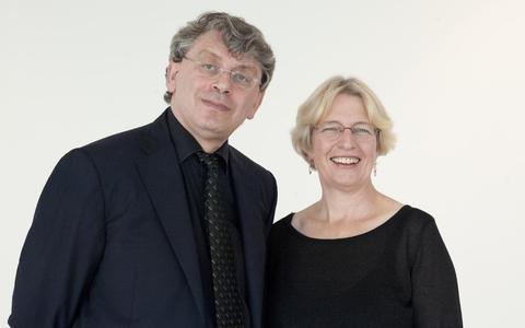 David Rabinovich en Marion Boshuizen van Festival Via Musica.