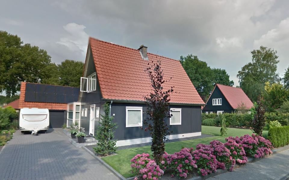Oostenrijkse woningen aan de Berkenlaan.