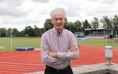 De gelauwerde Jan Bockweg blijft na zijn afscheid van de nationale en internationale atletiek actief voor AV NOP.