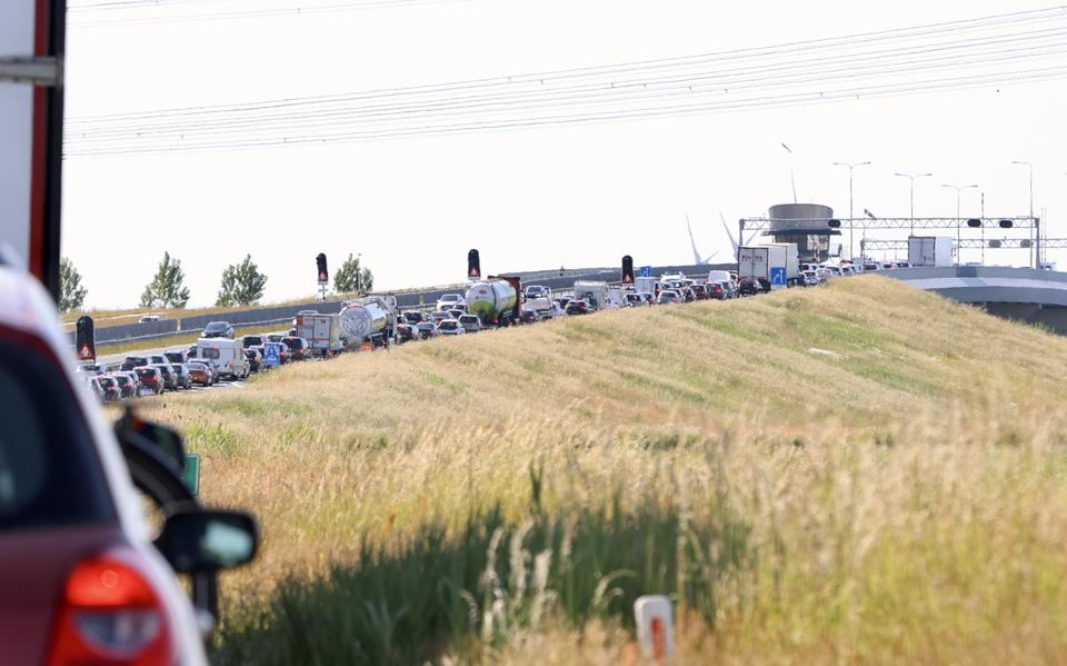 File op de N50.