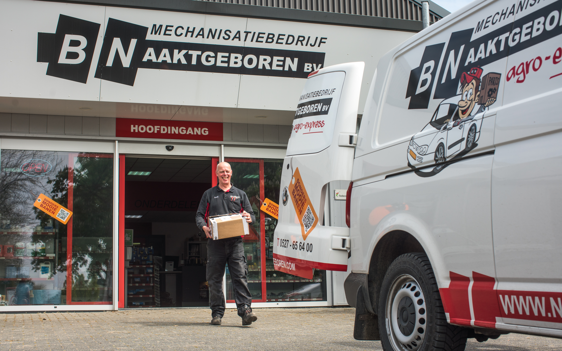 Mechanisatiebedrijf Blok uit Espel heeft onderdelenbezorgservice ‘Agro-Express’ van Naaktgeboren Mechanisatie uit Tollebeek overgenomen.